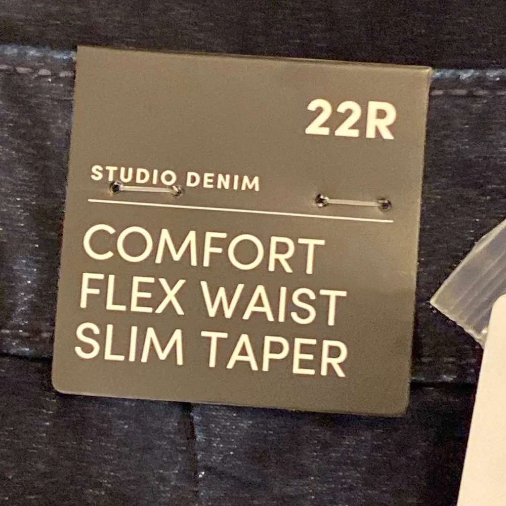 TORRID, Studio Denim, Comfort Flex Waist, Slim Taper, Size 22R, NEW with Tags - Picture 10 of 16